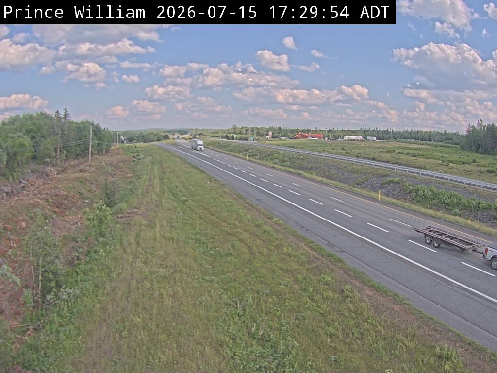 Web Cam image of Prince William (NB Highway 2)