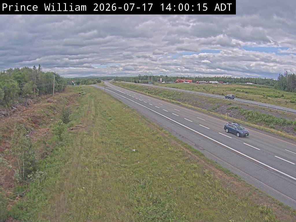 Web Cam image of Prince William (NB Highway 2)