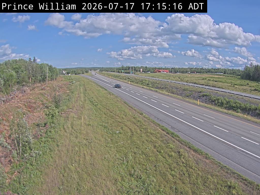 Web Cam image of Prince William (NB Highway 2)