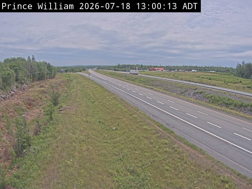 Web Cam image of Prince William (NB Highway 2)