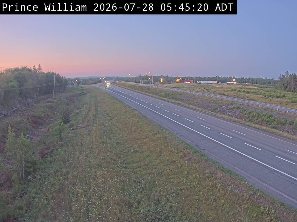 Web Cam image of Prince William (NB Highway 2)