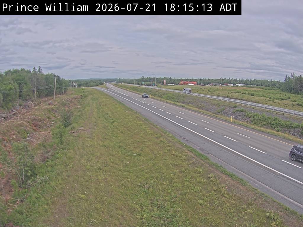Web Cam image of Prince William (NB Highway 2)