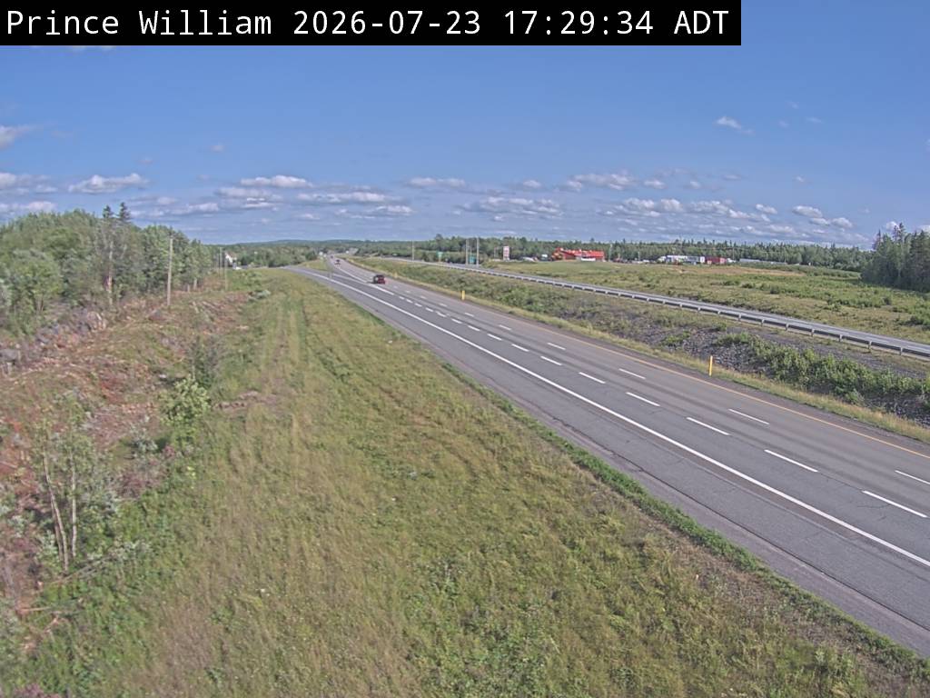 Web Cam image of Prince William (NB Highway 2)