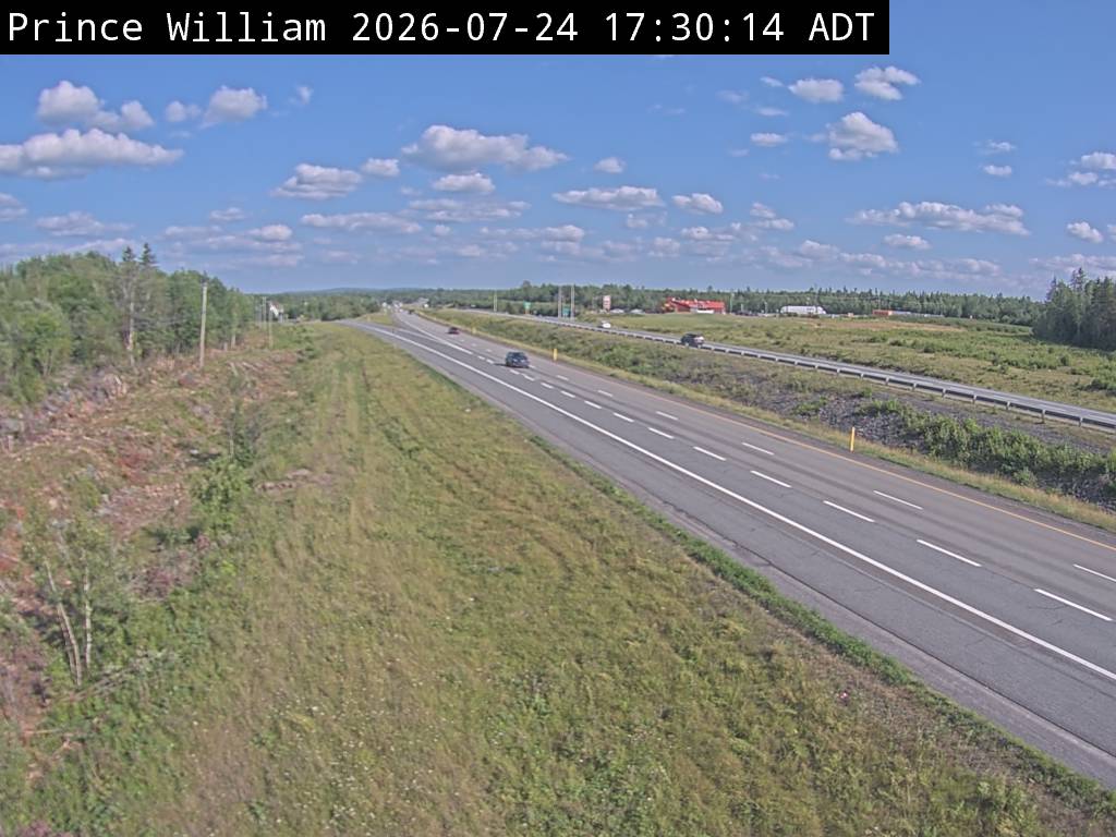 Web Cam image of Prince William (NB Highway 2)