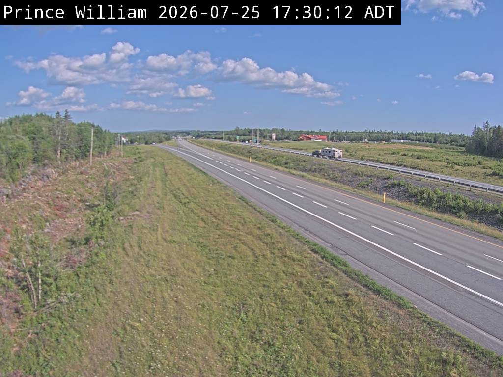 Web Cam image of Prince William (NB Highway 2)