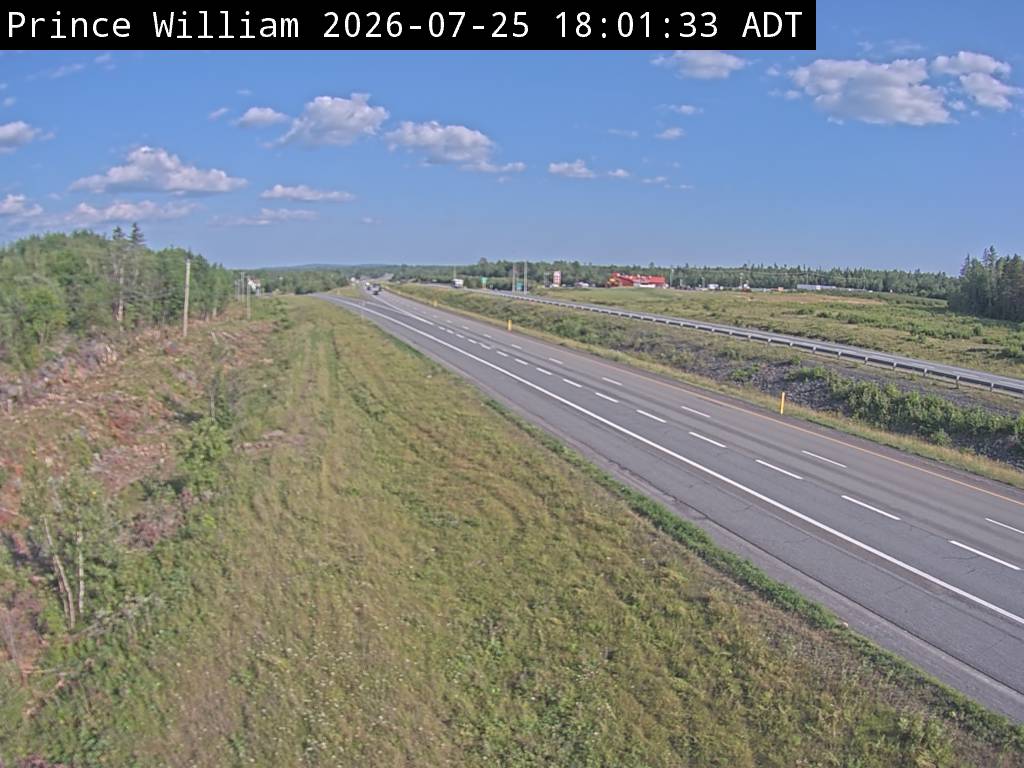 Web Cam image of Prince William (NB Highway 2)