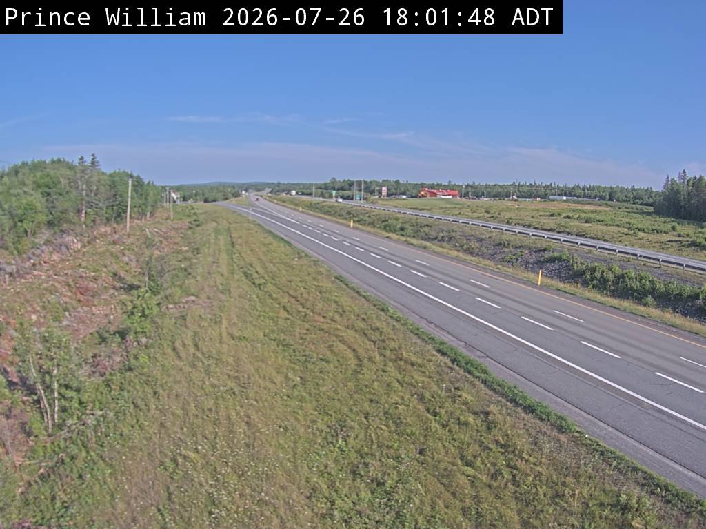 Web Cam image of Prince William (NB Highway 2)