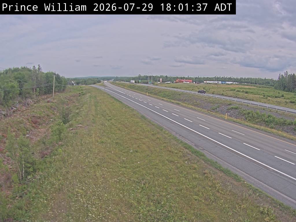 Web Cam image of Prince William (NB Highway 2)