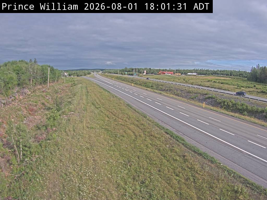 Web Cam image of Prince William (NB Highway 2)