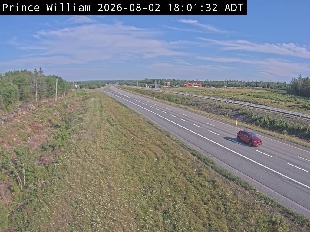 Web Cam image of Prince William (NB Highway 2)