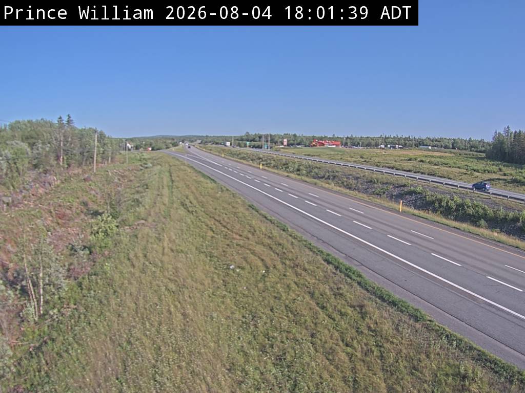 Web Cam image of Prince William (NB Highway 2)