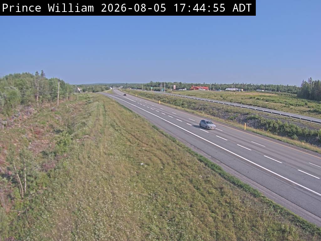 Web Cam image of Prince William (NB Highway 2)