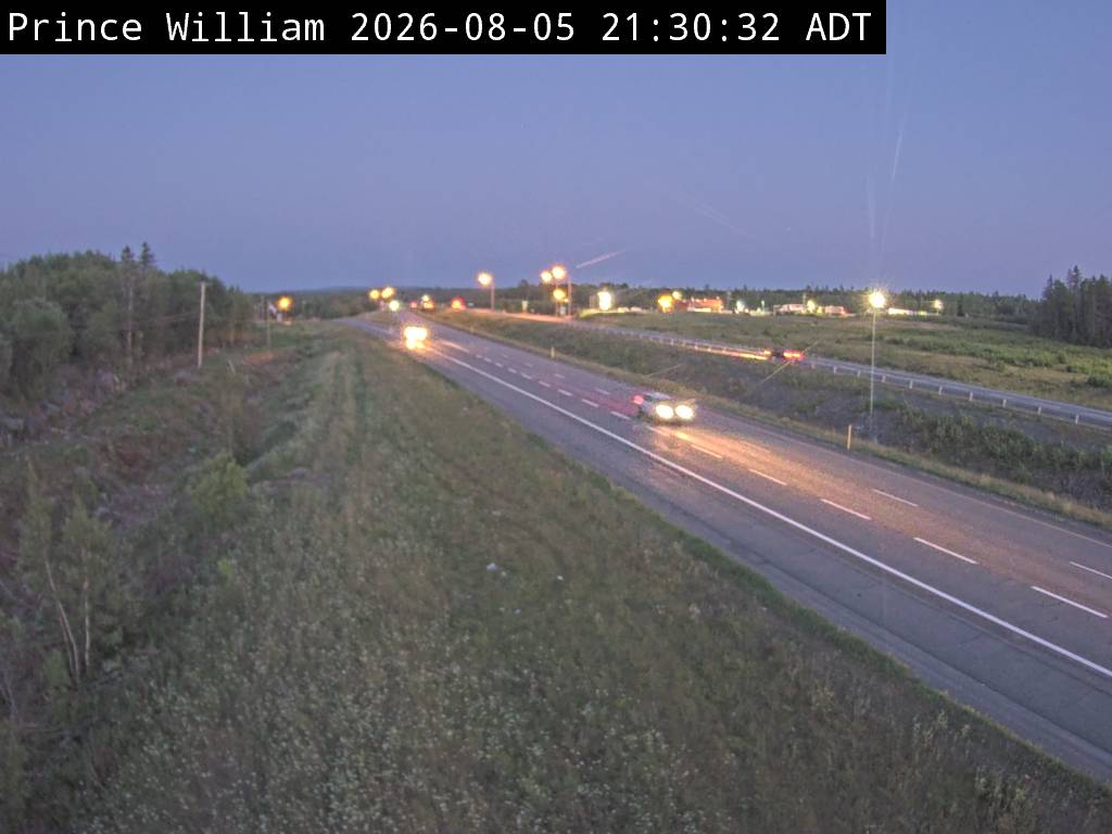 Web Cam image of Prince William (NB Highway 2)