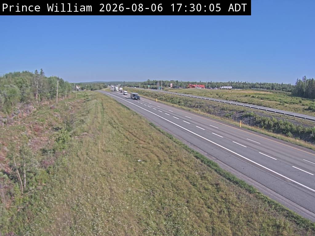Web Cam image of Prince William (NB Highway 2)