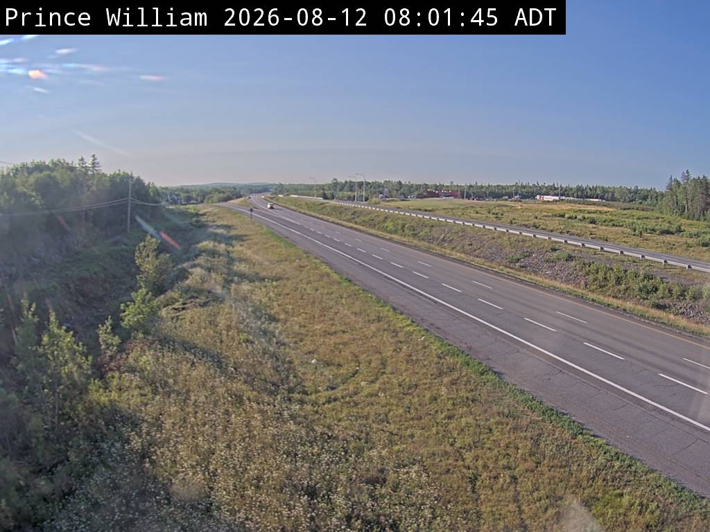 Web Cam image of Prince William (NB Highway 2)
