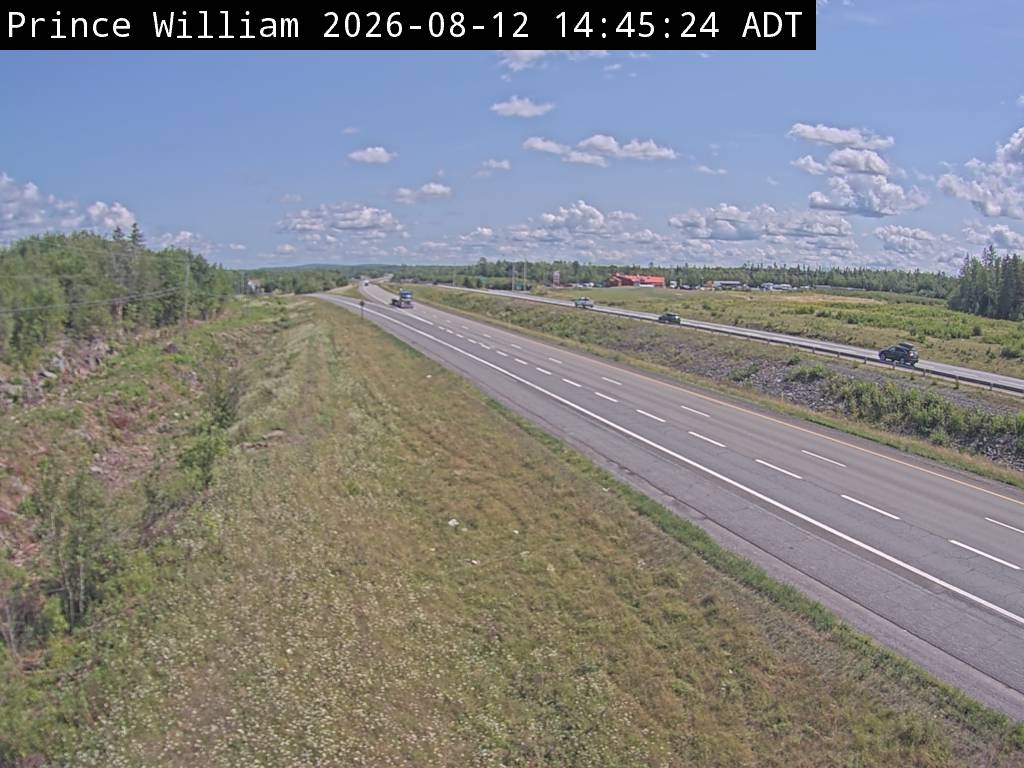 Web Cam image of Prince William (NB Highway 2)