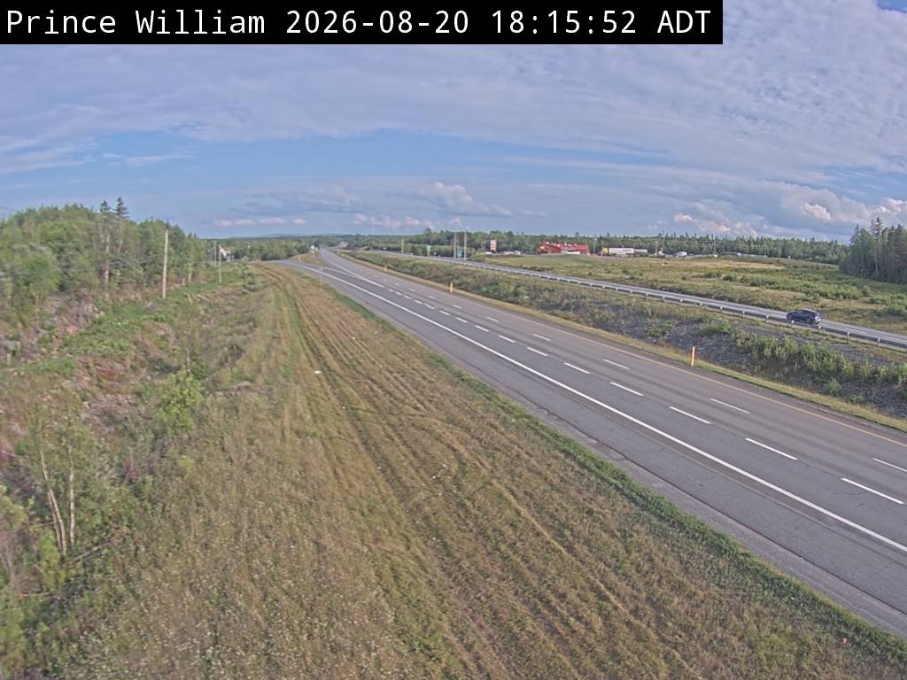 Web Cam image of Prince William (NB Highway 2)