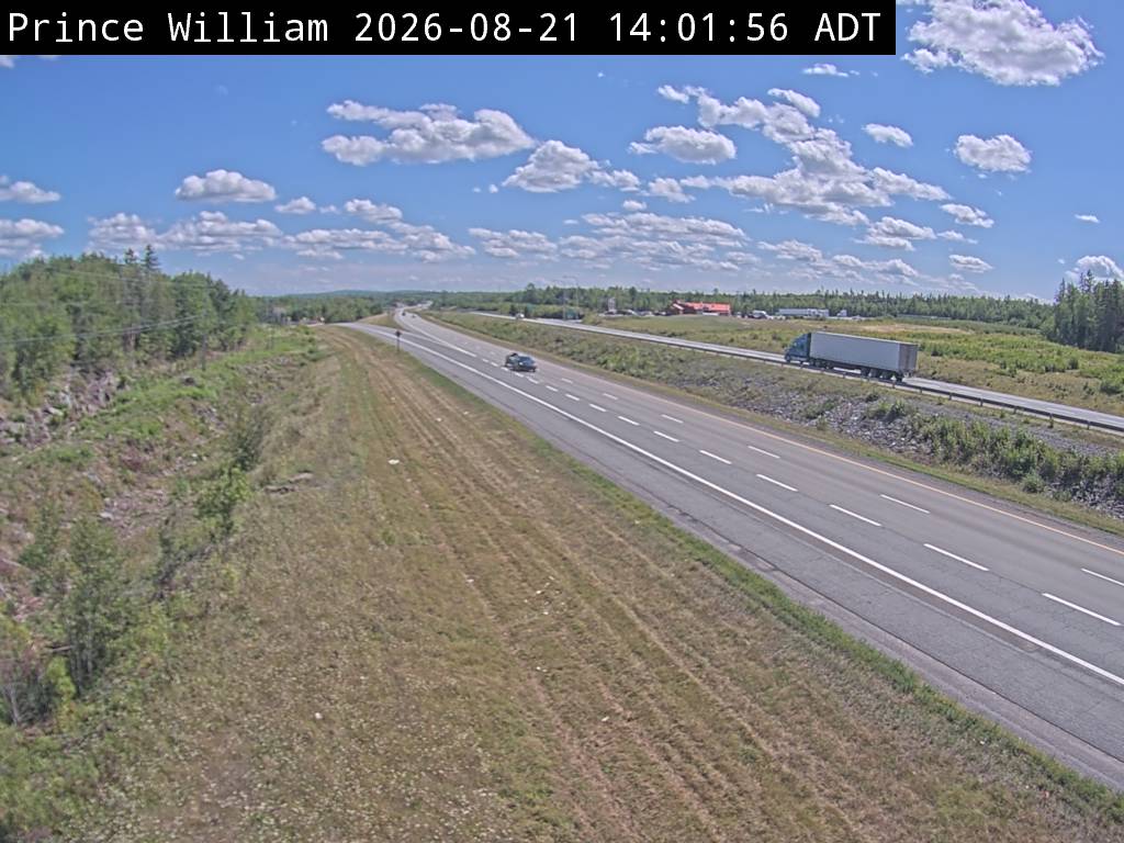 Web Cam image of Prince William (NB Highway 2)