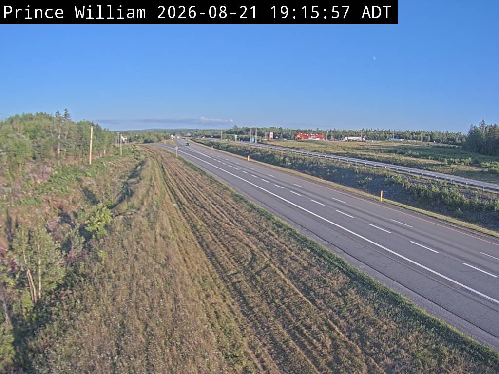 Web Cam image of Prince William (NB Highway 2)