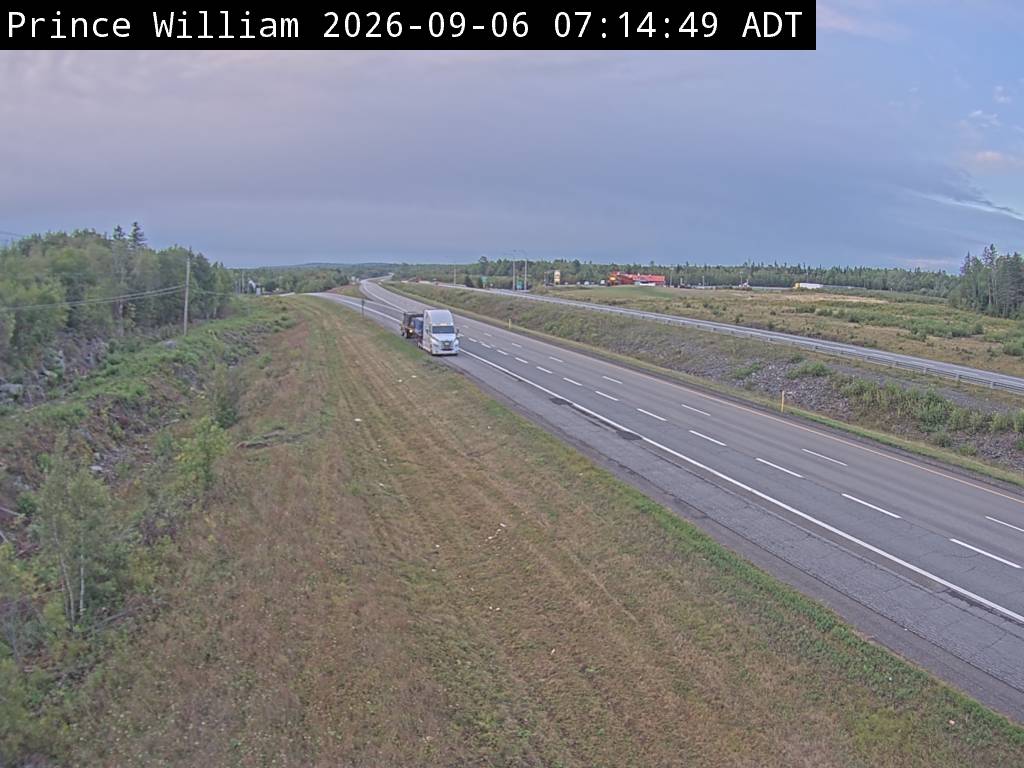 Web Cam image of Prince William (NB Highway 2)