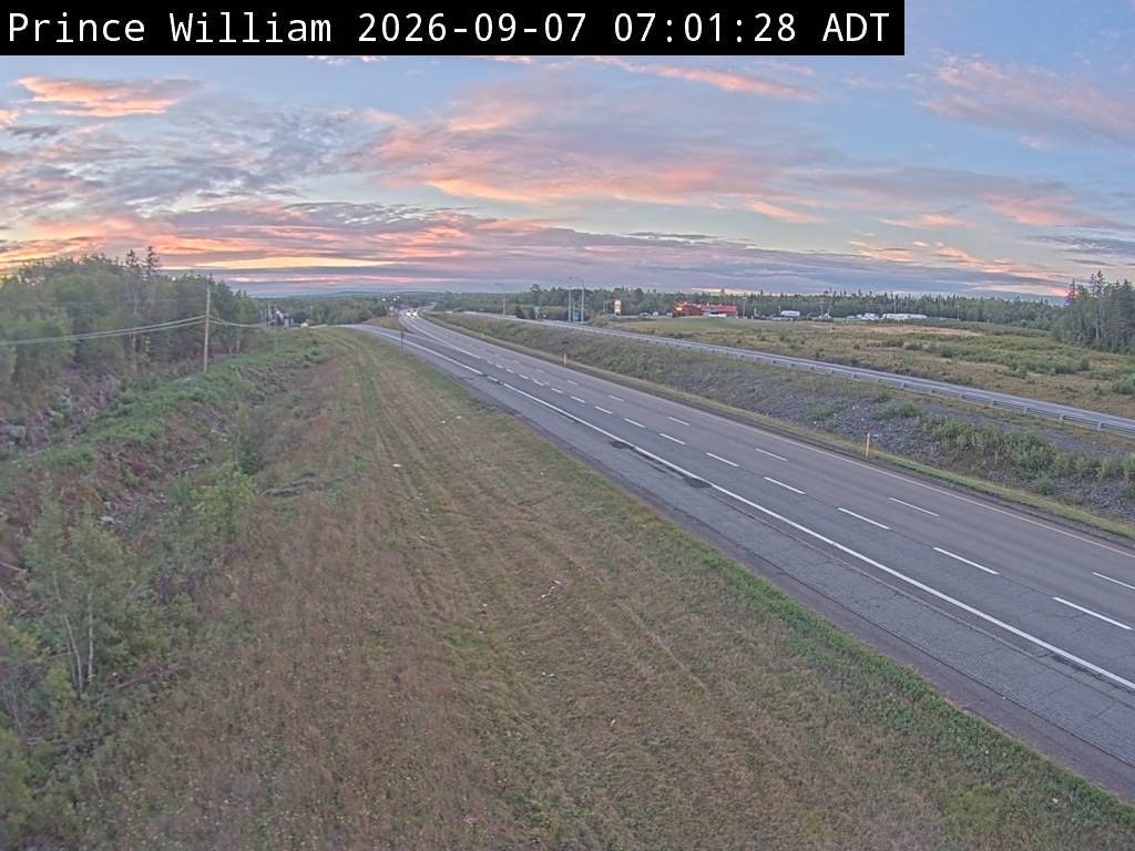 Web Cam image of Prince William (NB Highway 2)