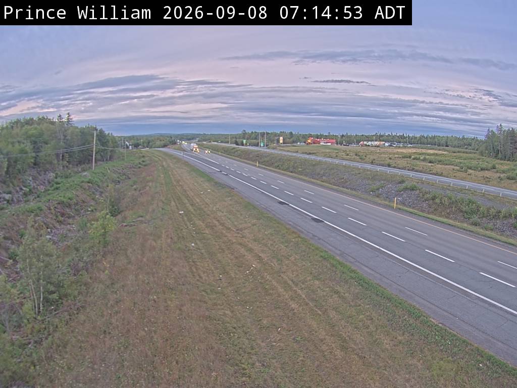 Web Cam image of Prince William (NB Highway 2)