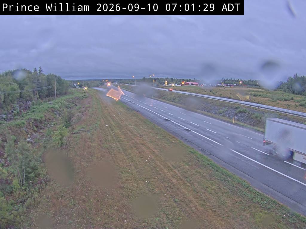 Web Cam image of Prince William (NB Highway 2)