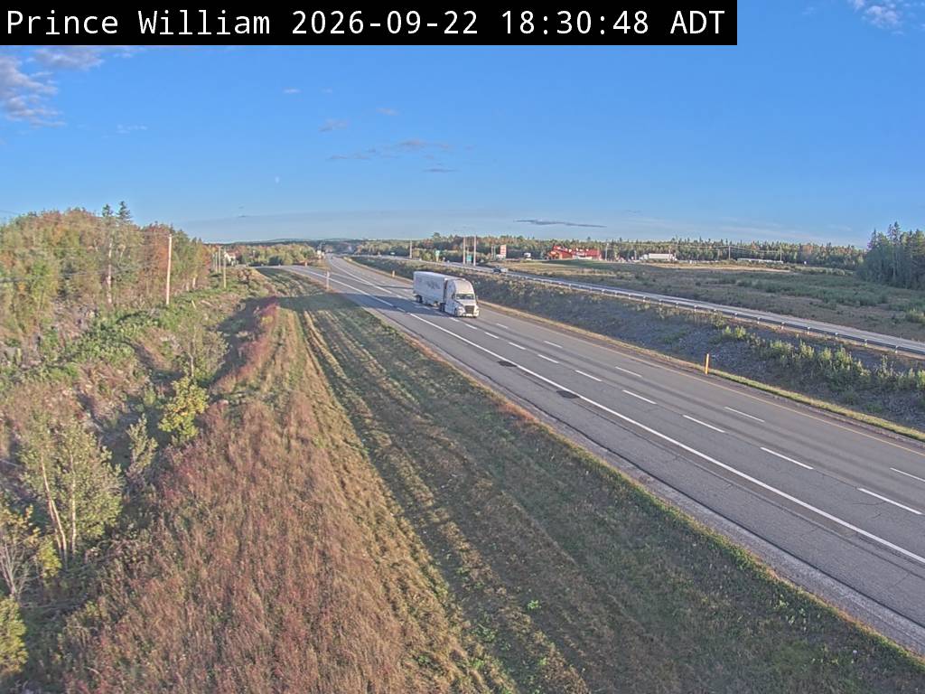 Web Cam image of Prince William (NB Highway 2)