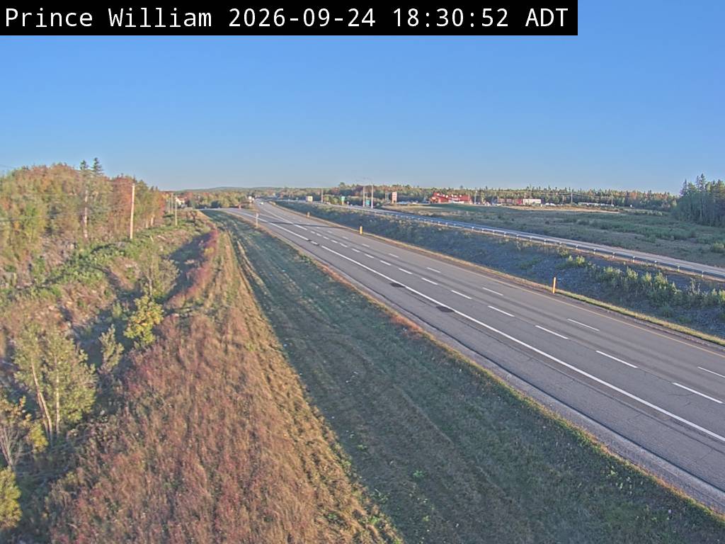Web Cam image of Prince William (NB Highway 2)