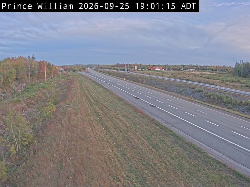 Web Cam image of Prince William (NB Highway 2)