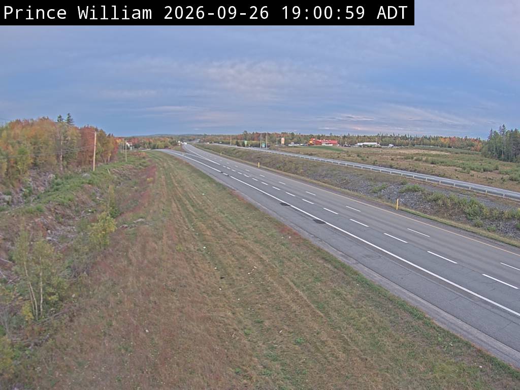 Web Cam image of Prince William (NB Highway 2)