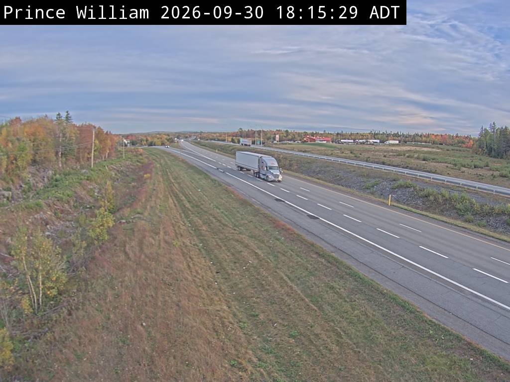 Web Cam image of Prince William (NB Highway 2)