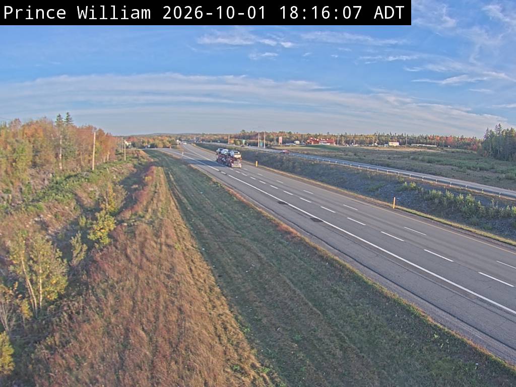 Web Cam image of Prince William (NB Highway 2)