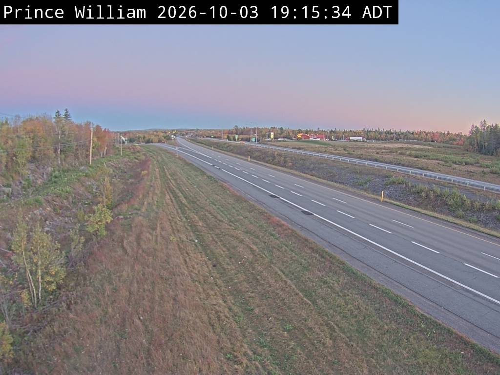 Web Cam image of Prince William (NB Highway 2)