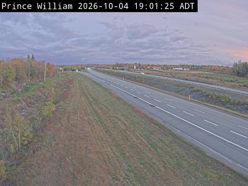 Web Cam image of Prince William (NB Highway 2)