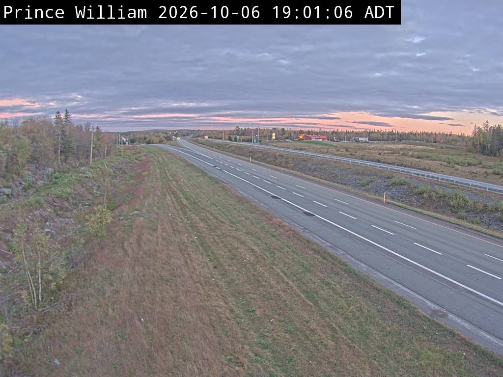 Web Cam image of Prince William (NB Highway 2)