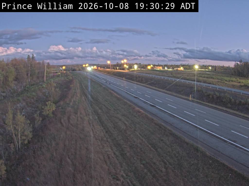 Web Cam image of Prince William (NB Highway 2)