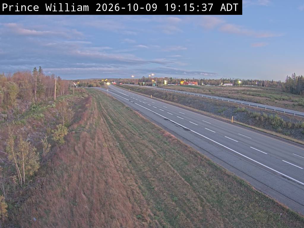 Web Cam image of Prince William (NB Highway 2)