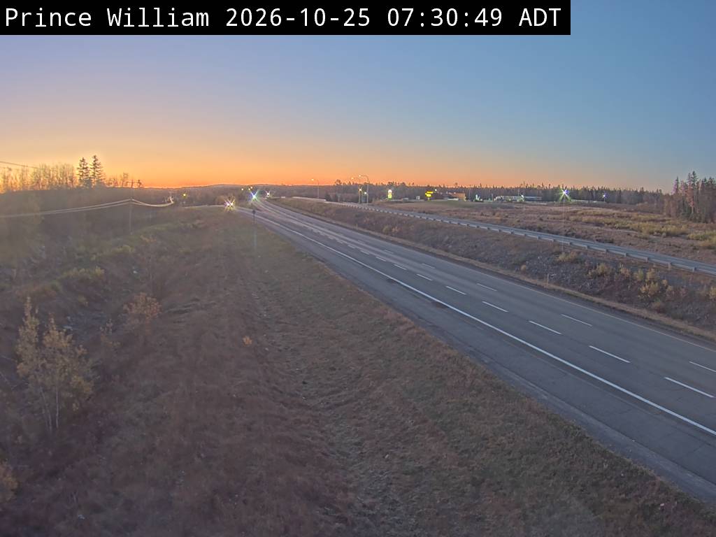 Web Cam image of Prince William (NB Highway 2)