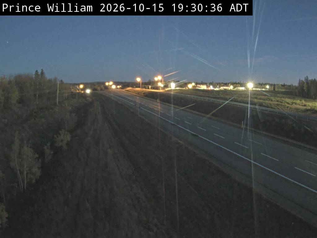 Web Cam image of Prince William (NB Highway 2)