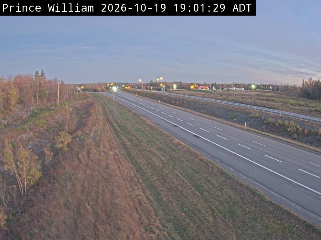 Web Cam image of Prince William (NB Highway 2)