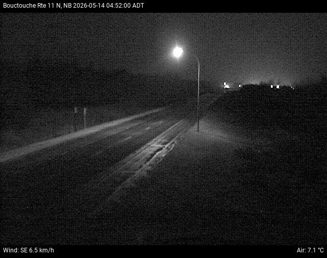 Web Cam image of Bouctouche (NB Highway 11)