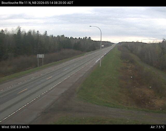 Web Cam image of Bouctouche (NB Highway 11)