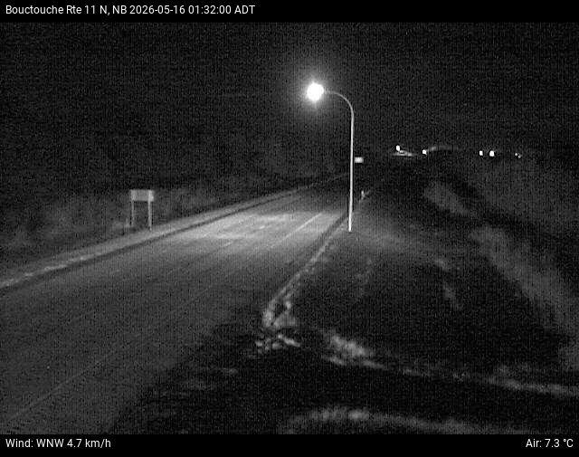 Web Cam image of Bouctouche (NB Highway 11)