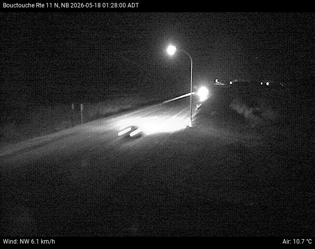 Web Cam image of Bouctouche (NB Highway 11)