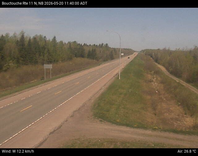 Web Cam image of Bouctouche (NB Highway 11)
