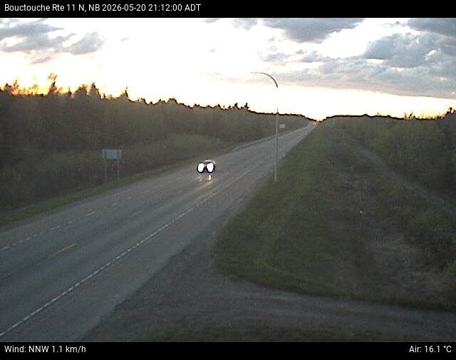 Web Cam image of Bouctouche (NB Highway 11)