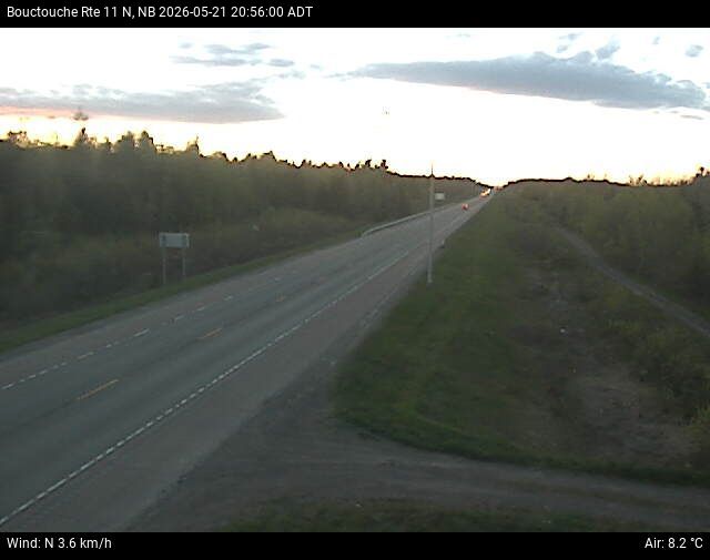 Web Cam image of Bouctouche (NB Highway 11)