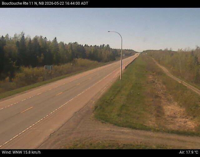 Web Cam image of Bouctouche (NB Highway 11)
