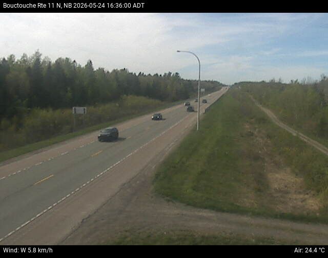 Web Cam image of Bouctouche (NB Highway 11)